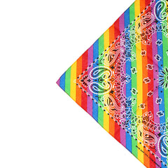 Rainbow Square Scarf Sports Scarf Headscarf Sports Sweatband
