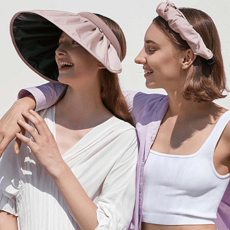 UV Protection Sun Hat Women Wide Brim Bucket Hat