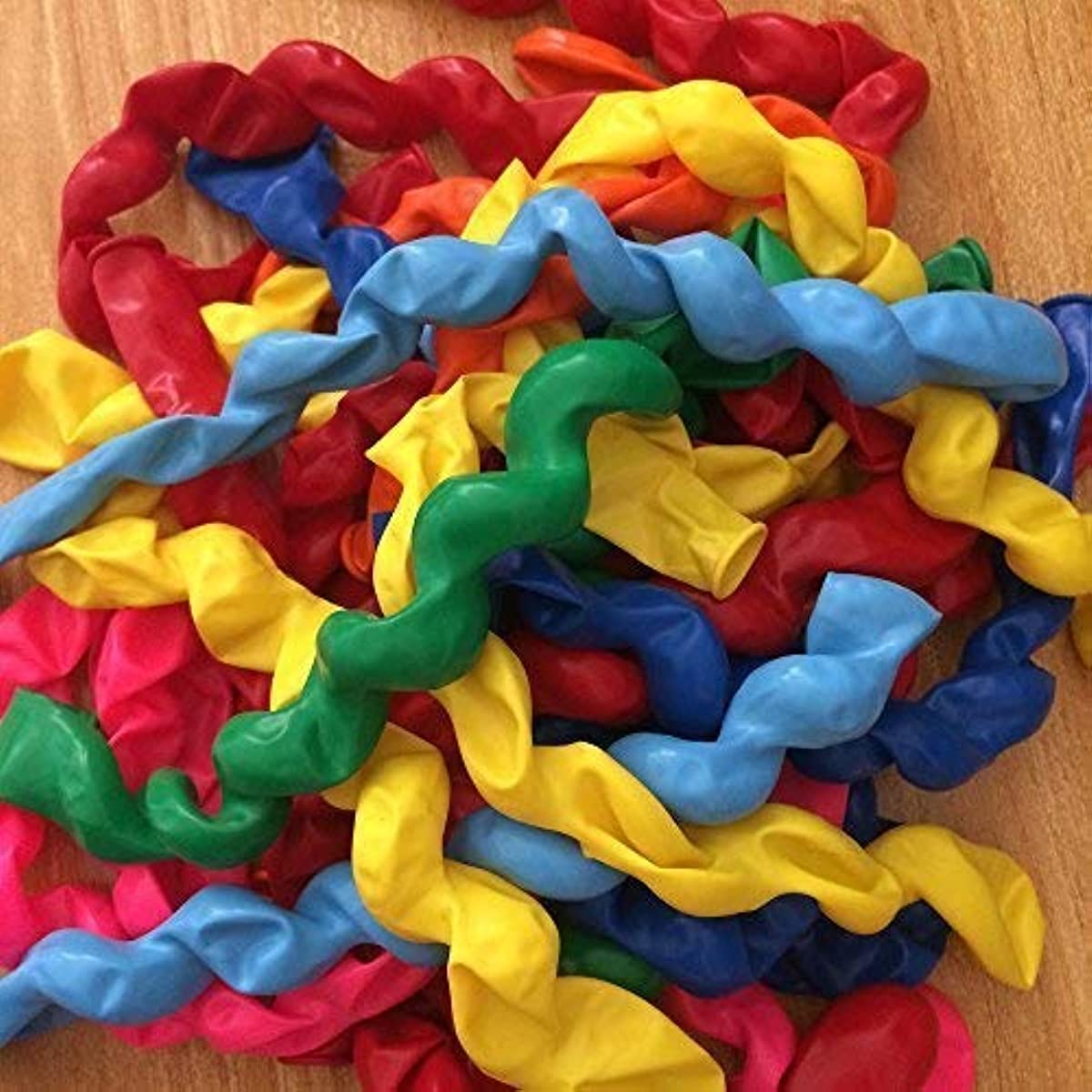 25pcs 50pcs Latex Spiral Balloons 101 6 Cm Boys Girls Birthday Party Balloons