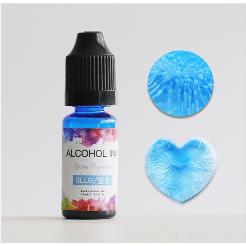 10ml Alcohol Ink Resin Pigment Kit Liquid Colorant Dye For DIY Epoxy Jewelry