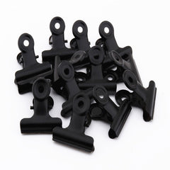 6PCS Multicolor Metal Clamp Paper Clips Student School Office Supplies