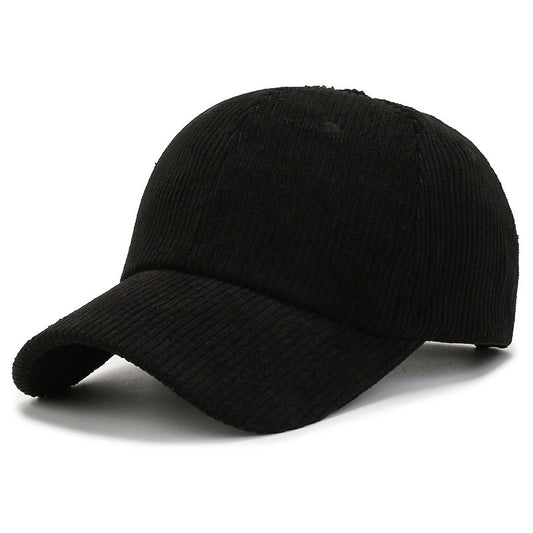 Classic Corduroy Baseball Cap Dad Hat With Adjustable Strap