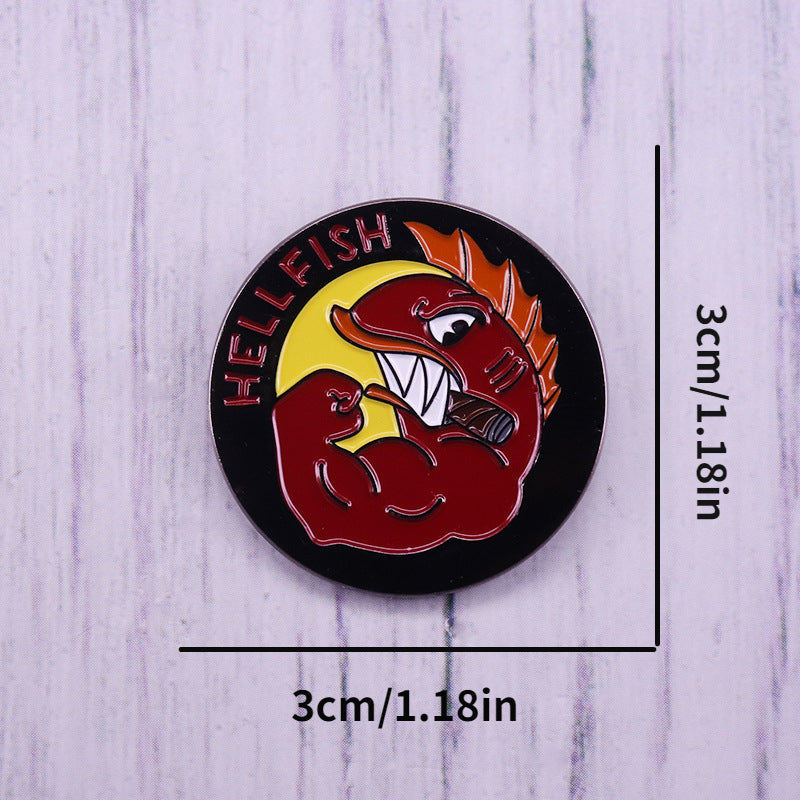 Stylish Men's Fashion Brooches and Accessories
