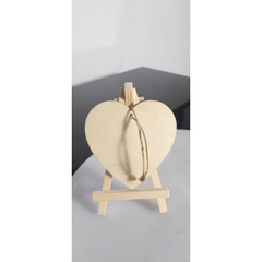 Heart Warming Wooden Hanging Ornament - Show Your Love