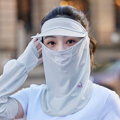 Ice Silk Sunproof Mask UV Protection Face Covering Balaclava