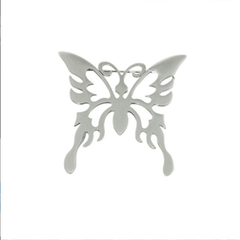Animal Titanium Steel Butterfly Brooch Suit Decoration Corsage