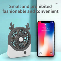USB Rechargeable Handheld Fan 3 Gears Portable Pocket Fan Mini Fan