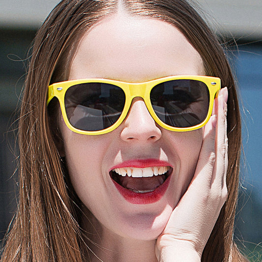 Y2K Square Sunglasses Block Mirror Lens UV400