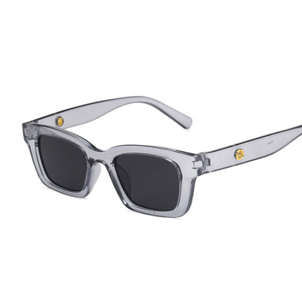 Retro Square Sunglasses UV400 Vintage Sun Shades for Travel