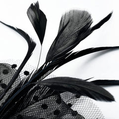 Vintage Flower Headpiece with Clip Hair Accessories