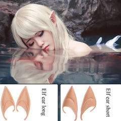 Latex Elf Ears For Fairy Cosplay Costume & Halloween Decoration