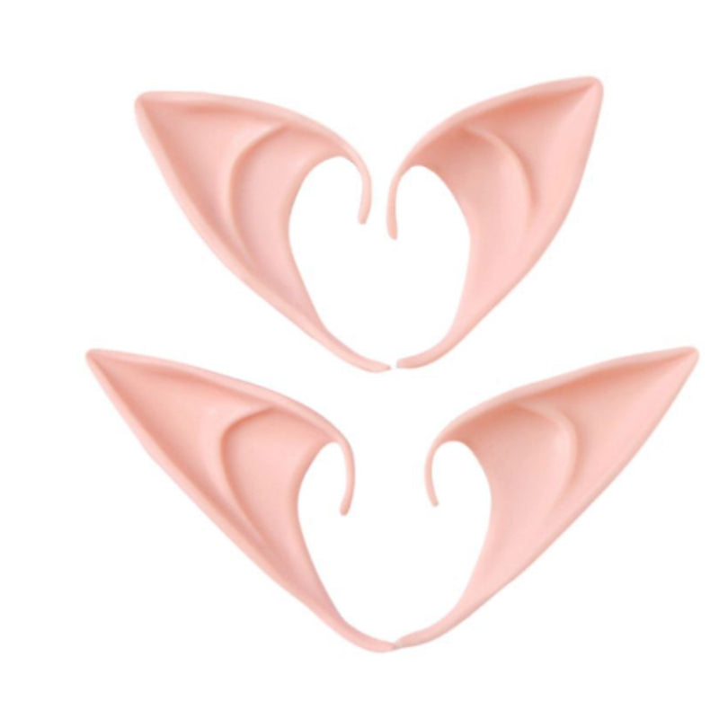 Latex Elf Ears For Fairy Cosplay Costume & Halloween Decoration