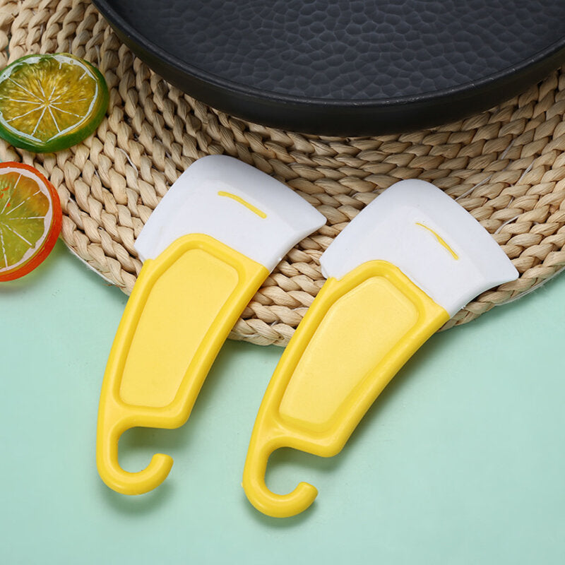 Silicone Pan Scraper Dish Cleaning Spatula Non Stick Kitchen Utensil