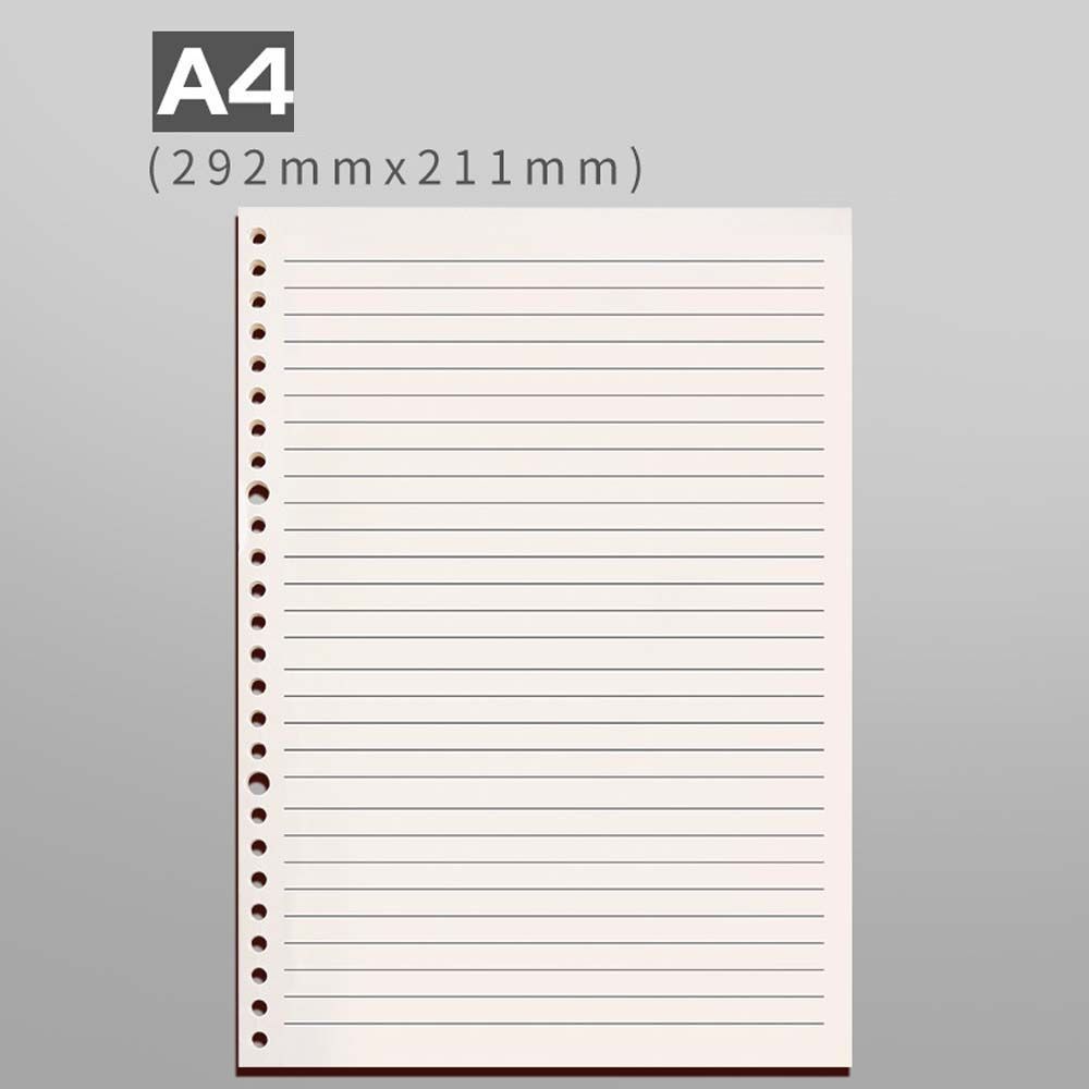 Spiral Binder Notebook Refill, A4 A5 B5 Grid Cornell Line Inner Core Paper
