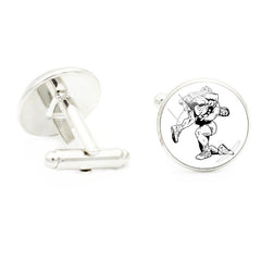 Wrestling Sport Pattern Cufflinks For Men Suit Shirt Cuff Link Jewelry