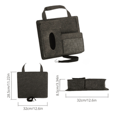 Car Back Seat Hanging Organizer Chemical Fiber Pouch
