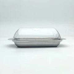Stainless Steel Butter Dish and Cheese Box with Lid