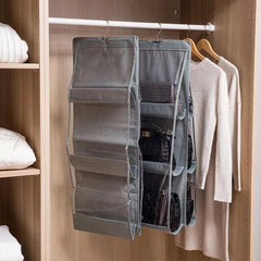 Clear Dustproof Handbag Storage Bag Non Woven Waterproof Organizer