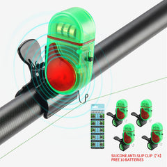 Electronic Fishing Alarm with LED Lights for Night Fishing