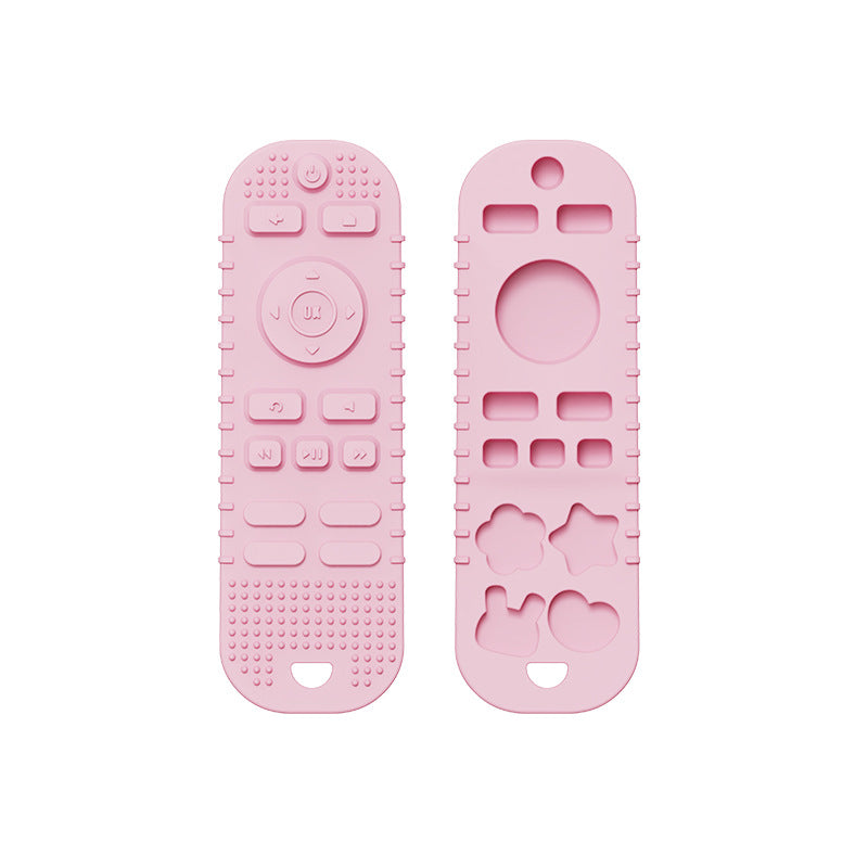 Baby Remote Control Teether Silicone Molar Stick Toy