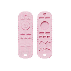 Baby Remote Control Teether Silicone Molar Stick Toy