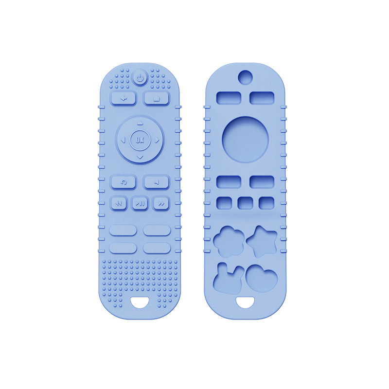 Baby Remote Control Teether Silicone Molar Stick Toy