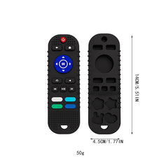 Baby Remote Control Teether Silicone Molar Stick Toy