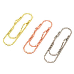2pcs Portable Desk Accessories Pen Holder Paperclip Stationary Pencil Clips