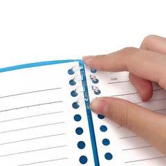 B5 Ring Binder Notebook PP Stationery Sturdy and Durable