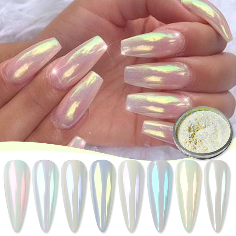 Magic Mirror Glitter Nail Art Powder for Women Girls