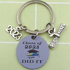 Tag Keychain Metal Key Ring Purse Bag Backpack Car Key Accessory