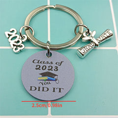 Tag Keychain Metal Key Ring Purse Bag Backpack Car Key Accessory