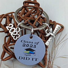 Tag Keychain Metal Key Ring Purse Bag Backpack Car Key Accessory