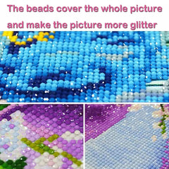 1pc Horse DIY 5D Diamond Painting Kit Wall Decor 20x30cm Frameless