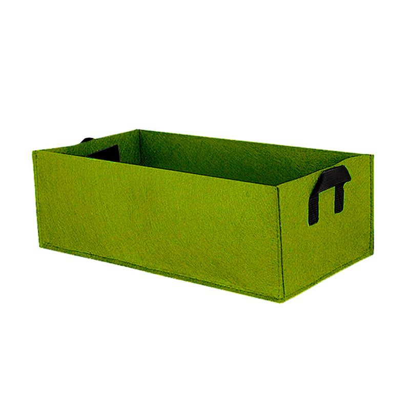 Fabric Raised Garden Bed Square Flower Planting Bag Vegetable Plant Pot