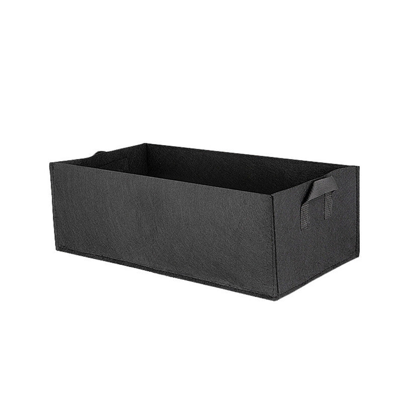 Fabric Raised Garden Bed Square Flower Planting Bag Vegetable Plant Pot