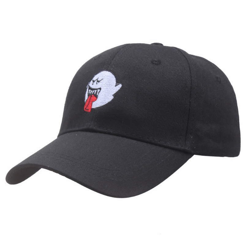 Street Embroidery Ghost Face Baseball Cap