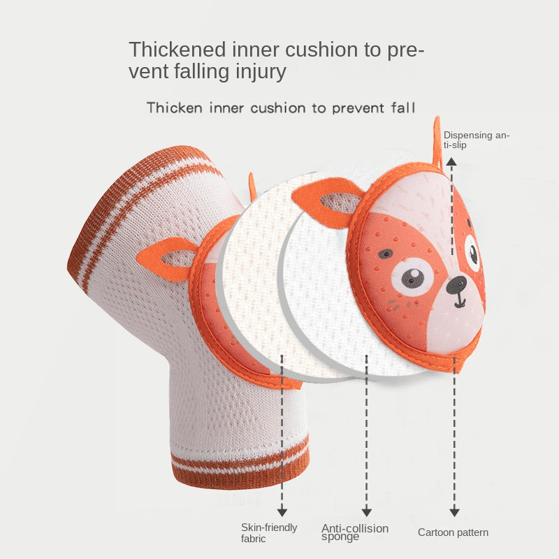 Baby Anti slip Knee Pads Thin Baby Crawling Anti fall Knee Protector