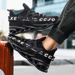 Men's Lightweight Knitted Sneakers for Running