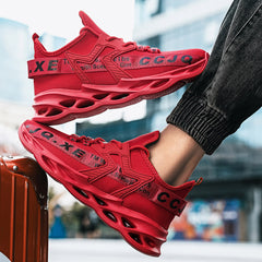 Men's Lightweight Knitted Sneakers for Running