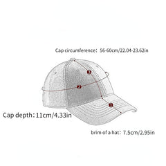 Stylish Summer Thin Baseball Cap for Outdoor Sports
