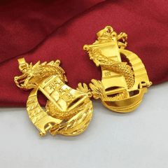 Golden Dragon King Zodiac Pendant for Men and Women