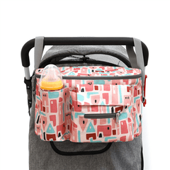 Universal Stroller Organizer with Cup Holder & Phone Pocket