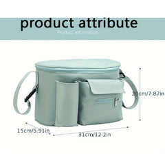 Universal Stroller Organizer with Cup Holder & Phone Pocket