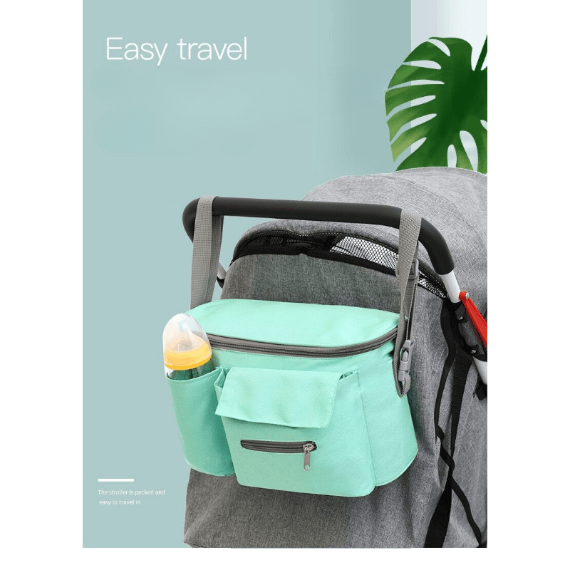 Universal Stroller Organizer with Cup Holder & Phone Pocket
