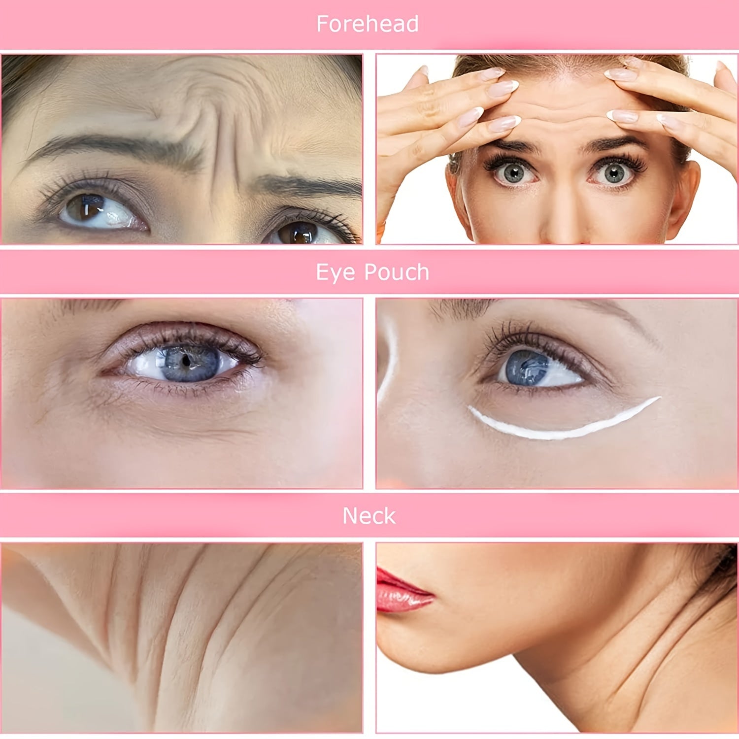 Wrinkle Patches Reduce Forehead Neck and Eye Wrinkles Face Lifting Mask Tapes