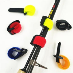 10pcs Fishing Rod Fixed Bundle Straps Assorted Sizes