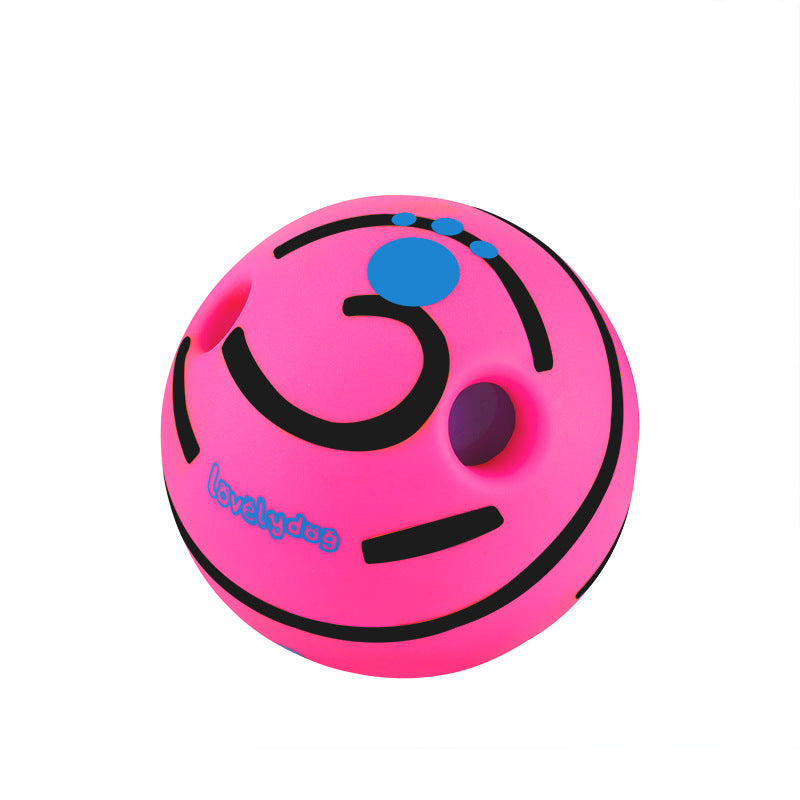Giggle Ball Durable Interactive Dog Toys Green Wobble Wag Balls Funny Sounds