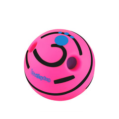 Giggle Ball Durable Interactive Dog Toys Green Wobble Wag Balls Funny Sounds