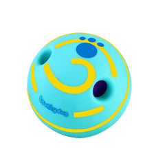 Giggle Ball Durable Interactive Dog Toys Green Wobble Wag Balls Funny Sounds